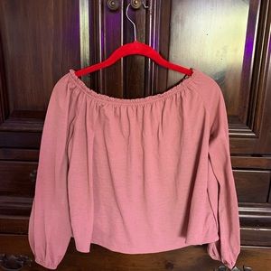 On or off the shoulder top